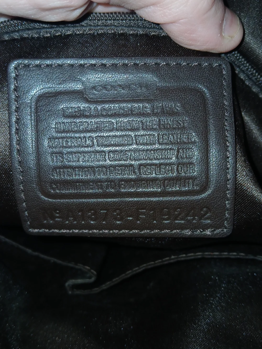 Coach Signature Canvas Tote in Beige and Brown